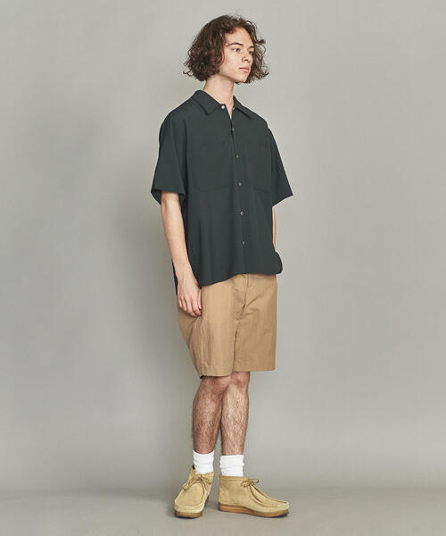UNIVERSAL OVERALL（ユニバーサルオーバーオール）の「【別注】 ＜UNIVERSAL OVERALL＞ TW WORK SHIRTS/シャツ（シャツ/ブラウス・メンズ・ブラック/オレンジ系その他/ダークグリーン/ライトブルー・SMALL/MEDIUM/LARGE）」の9枚目の写真