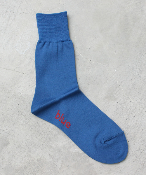 bulle de savon（ビュルデサボン）の「△Basic ソックス（ソックス/靴下・レディース・ホワイト/ブラック/レッド/ブルー・FREE）」の3枚目の写真