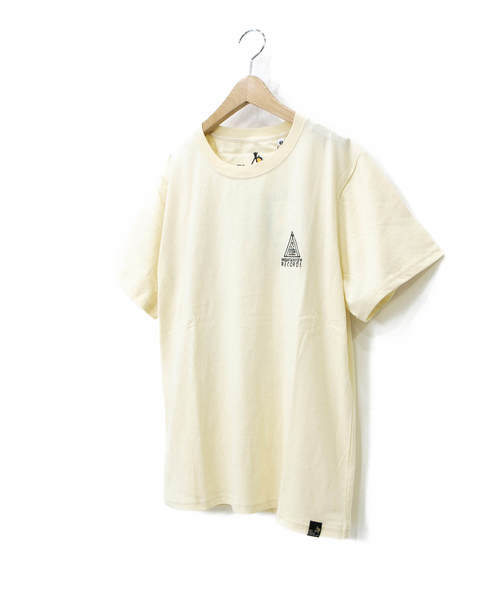 go slow caravan(ゴースローキャラバン)の「USA/Cテンジク BACKプリントムネシシュウ SS TEE RECORD(Tシャツ/カットソー・メンズ・グリーン/ナチュラル・MEDIUM/LARGE/X-LARGE)」の5枚目の写真