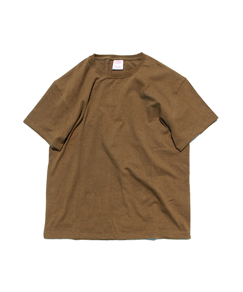 NATAL DESIGN（ネイタルデザイン）の「【ネイタルデザイン】ヘンプティーへヴィー 2/CREW NECK HEMP TEE HEAVY 2（Tシャツ/カットソー・メンズ・ホワイト/ブラック/ネイビー/グレー/グリーン/ブルー/サックスブルー/イエロー/イエロー系その他/ピンク・X-SMALL/SMALL/MEDIUM/LARGE/X-LARGE/XX-LARGE）」の9枚目の写真