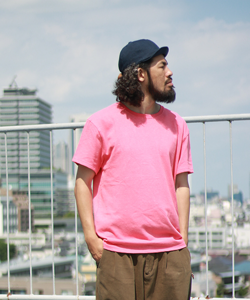 NATAL DESIGN（ネイタルデザイン）の「【ネイタルデザイン】ヘンプティーへヴィー 2/CREW NECK HEMP TEE HEAVY 2（Tシャツ/カットソー・メンズ・ホワイト/ブラック/ネイビー/グレー/グリーン/ブルー/サックスブルー/イエロー/イエロー系その他/ピンク・X-SMALL/SMALL/MEDIUM/LARGE/X-LARGE/XX-LARGE）」の12枚目の写真