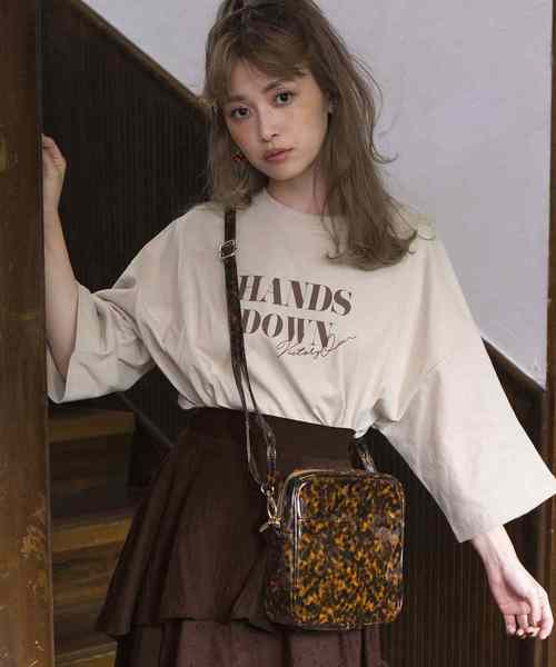 one after another NICE CLAUP（ワンアフターアナザーナイスクラップ）の「スクエアショルダーバッグ（ショルダーバッグ・レディース・ブラック/モカ/ブラウン系その他・FREE）」の18枚目の写真