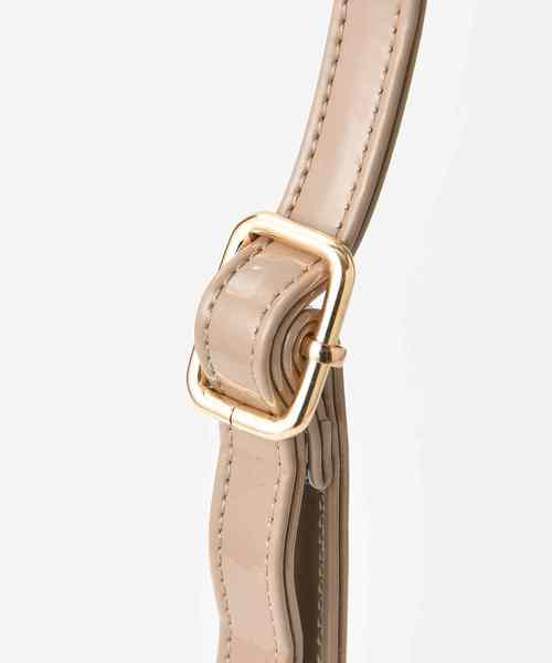 one after another NICE CLAUP（ワンアフターアナザーナイスクラップ）の「スクエアショルダーバッグ（ショルダーバッグ・レディース・ブラック/モカ/ブラウン系その他・FREE）」の5枚目の写真