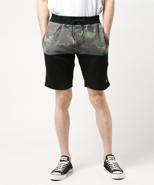 BILLABONG(ビラボン)の「ハーフパンツ BILLABONG AJ011-607(デニムパンツ・メンズ・グリーン系カモフラージュ/グレー系その他・M/L)」の1枚目の写真