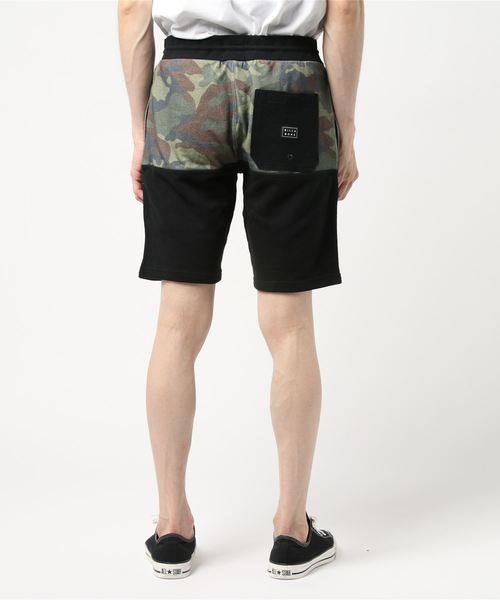 BILLABONG(ビラボン)の「ハーフパンツ BILLABONG AJ011-607(デニムパンツ・メンズ・グリーン系カモフラージュ/グレー系その他・M/L)」の4枚目の写真
