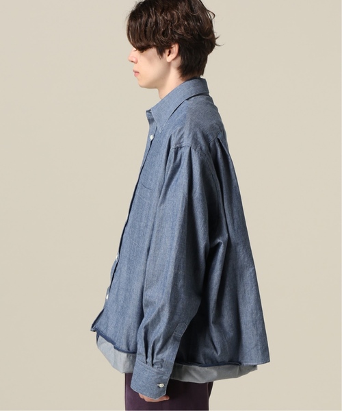 セール】NEON SIGN / ネオンサイン SANDWICH DENIM SHIRTS（シャツ