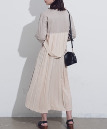 Aunt Marie's | AUNT MARIE'S バックプリーツカットワンピース(ワンピース)