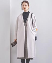 UNITED ARROWS | UWSC W/N Vノーカラーコート†◆(ノーカラーコート)