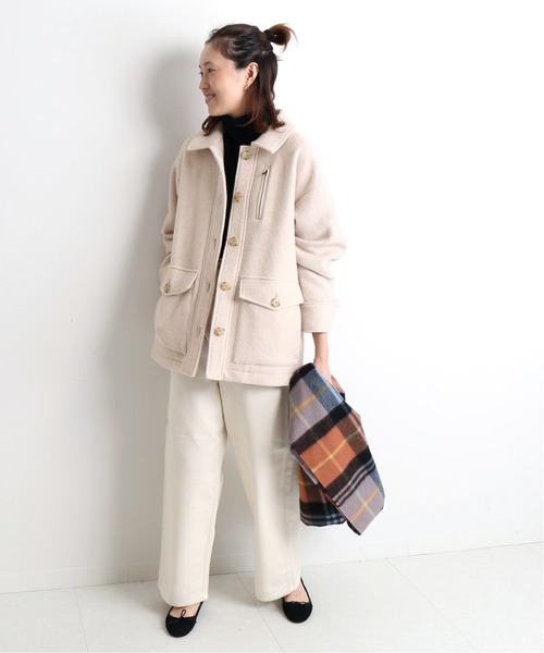 SLOBE IENA（スローブイエナ）の「ウールCPOブルゾン