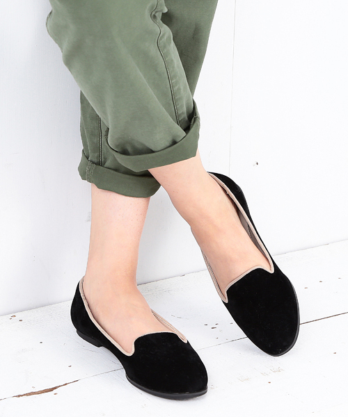 B:MING by BEAMS（ビーミングバイビームス）の「□ビーミング by ビームス / ウォームTEXオペラシューズ（その他シューズ・レディース・ブラック/チャコールグレー/ベージュ・24.0cm/23.0cm/25.0cm）」の2枚目の写真