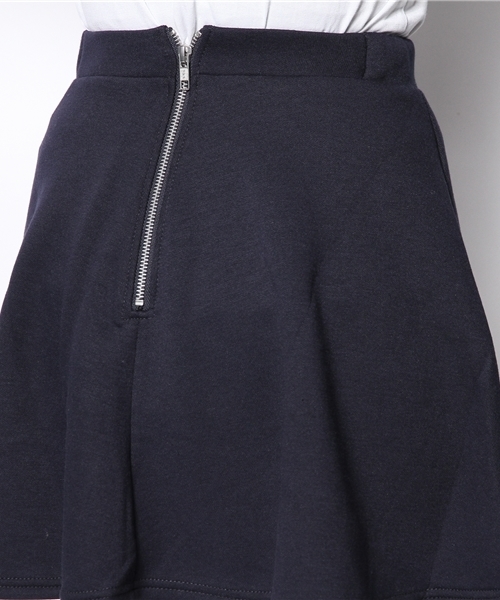 WEGO（ウィゴー）の「WEGO/ポンチフレアスカート（スカート・レディース・オフホワイト/杢グレー/ネイビー・FREE）」の4枚目の写真