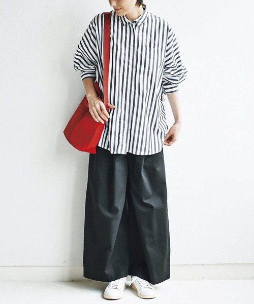 and myera(アンド マイラ)の「and myera 黒いキュロットパンツ(その他パンツ・レディース・ブラック・SMALL/MEDIUM/LARGE)」の11枚目の写真