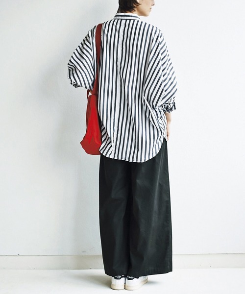 and myera(アンド マイラ)の「and myera 黒いキュロットパンツ(その他パンツ・レディース・ブラック・SMALL/MEDIUM/LARGE)」の3枚目の写真