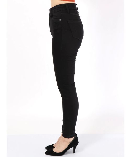 EMODA(エモダ)の「RIPPEDジャストウエストパギンス(デニムパンツ・レディース・インディゴブルー/ブラック・SMALL/X-SMALL/MEDIUM)」の13枚目の写真