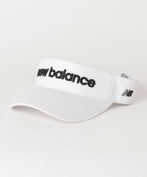 New Balance Golf(ニューバランスゴルフ)の「【new balance golf】バイザー(サンバイザー)」|ホワイト