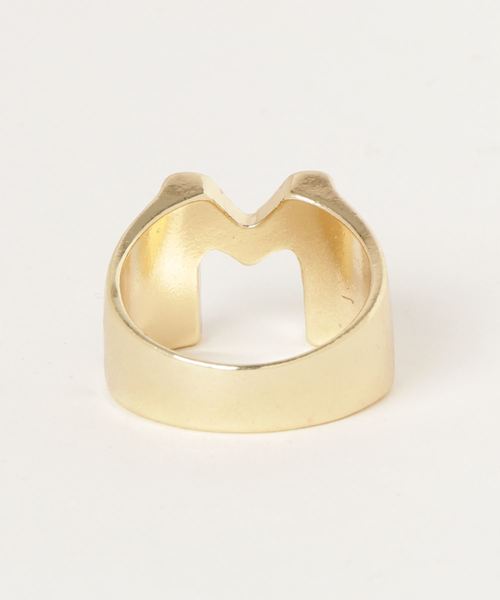 WEGO（ウィゴー）の「WEGO/イニシャルリング（リング・レディース・その他1/その他2/その他3/その他4/その他5・FREE）」の6枚目の写真