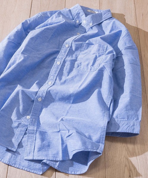 Candy Fantasy（キャンディーファンタジー）の「【a】ライトオックス ボタンダウン7分袖シャツ（シャツ/ブラウス・メンズ・ドット/ピンク/ホワイト/ブラック/カーキ/サックスブルー/ホワイト系その他/ネイビー・LARGE/MEDIUM/X-LARGE）」の7枚目の写真