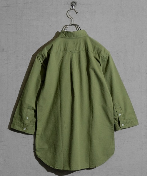 Candy Fantasy（キャンディーファンタジー）の「【a】ライトオックス ボタンダウン7分袖シャツ（シャツ/ブラウス・メンズ・ドット/ピンク/ホワイト/ブラック/カーキ/サックスブルー/ホワイト系その他/ネイビー・LARGE/MEDIUM/X-LARGE）」の13枚目の写真