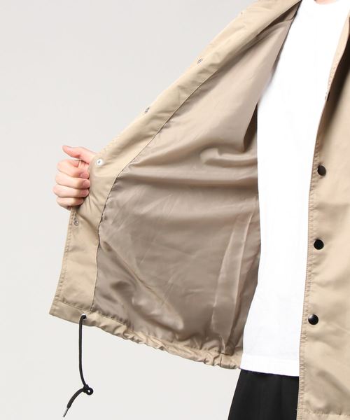 WEGO（ウィゴー）の「WEGO/マウンテンコーチジャケット（ブルゾン・メンズ・ベージュ/ブラック・MEDIUM/LARGE）」の5枚目の写真