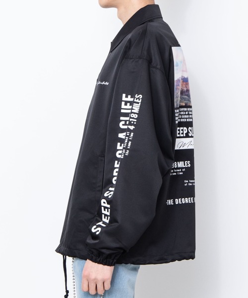 WEGO（ウィゴー）の「WEGO/マウンテンコーチジャケット（ブルゾン・メンズ・ベージュ/ブラック・MEDIUM/LARGE）」の8枚目の写真