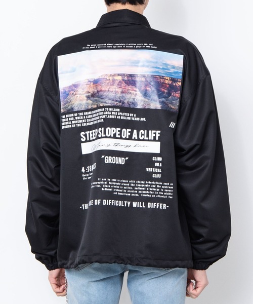 WEGO（ウィゴー）の「WEGO/マウンテンコーチジャケット（ブルゾン・メンズ・ベージュ/ブラック・MEDIUM/LARGE）」の7枚目の写真