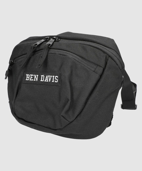 BEN DAVIS（ベンデイビス）の「【BEN DAVIS】ショルダーバッグ(ヒップバッグ)（ショルダーバッグ・メンズ・ブラック/ベージュ・フリー）」の2枚目の写真