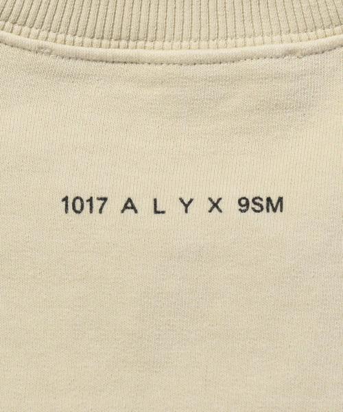 ALYX スウェット 1017 ALYX 9SM Logo Cotton Crewneck Sweater Black Men's Size