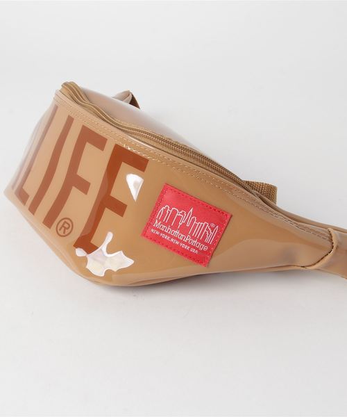 Manhattan Portage(マンハッタンポーテージ)の「『Manhattan Portage × ALIFE 』DRUM WAIST BAG(ショルダーバッグ・レディース・ブラウン・FREE)」の3枚目の写真
