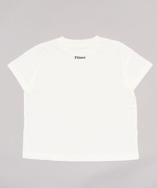 LOWRYS FARM（ローリーズファーム）の「ピグメントロゴＴＥＥ　886761（Tシャツ/カットソー・キッズ・チャコールグレー/ピンク/アイボリー/イエロー・MEDIUM/LARGE/X-LARGE）」の13枚目の写真