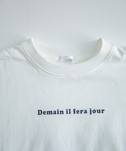 LOWRYS FARM（ローリーズファーム）の「ピグメントロゴＴＥＥ　886761（Tシャツ/カットソー・キッズ・チャコールグレー/ピンク/アイボリー/イエロー・MEDIUM/LARGE/X-LARGE）」の7枚目の写真