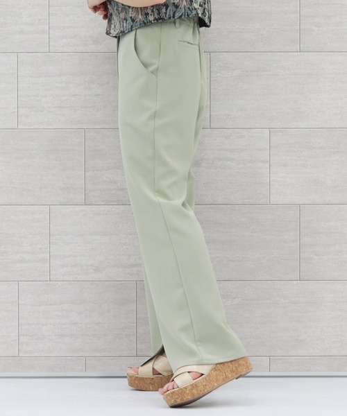 PairPair(ペアペア)の「カラーフレアパンツ(その他パンツ・レディース・ブラック/ブラウン/ミント/ブルーグレー/ライトベージュ・SMALL/MEDIUM)」の7枚目の写真