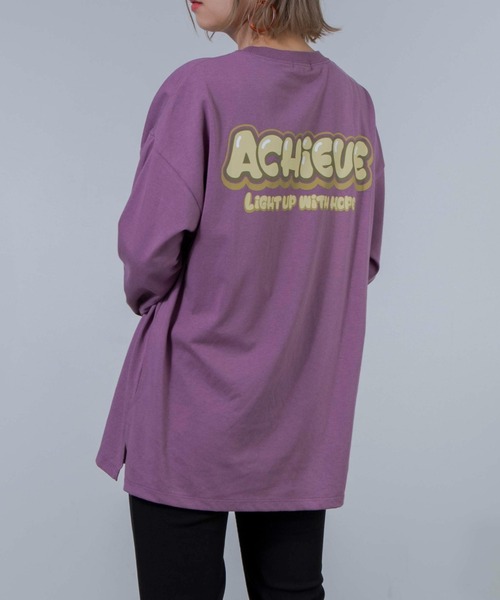 セール Wego バックロゴビッグシルエットロンt Tシャツ カットソー Wego ウィゴー のファッション通販 Zozotown