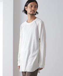 BEAMS LIGHTS | BEAMS LIGHTS / カラーステッチ ロングサーマル(Tシャツ/カットソー)