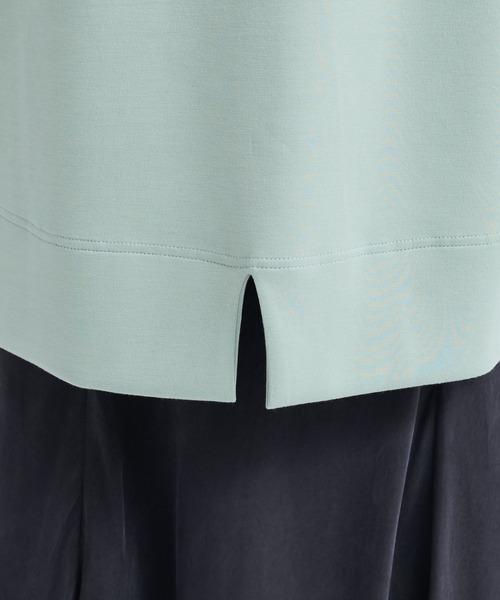 DouDou（ドゥドゥ）の「ドッキングタートル（ニット/セーター・レディース・グリーン/グレイッシュベージュ/ブラック・FREE）」の19枚目の写真