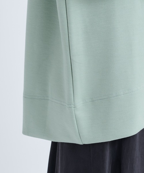 DouDou（ドゥドゥ）の「ドッキングタートル（ニット/セーター・レディース・グリーン/グレイッシュベージュ/ブラック・FREE）」の12枚目の写真