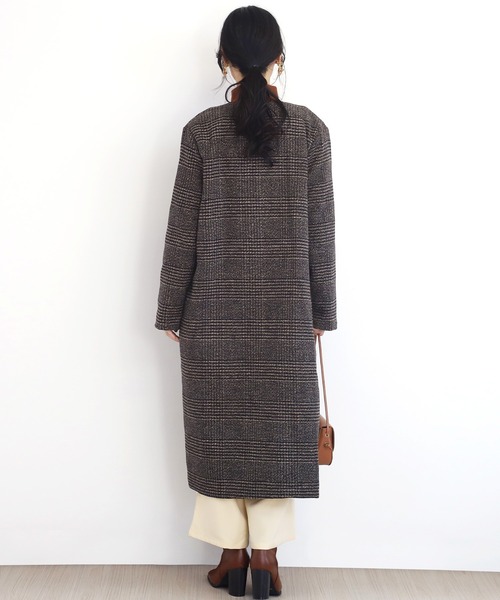 Amulet（アミュレット）の「チェスターコート（チェスターコート・レディース・ネイビー/グレー/マスタード/ベージュ系その他・L/XL/M）」の11枚目の写真