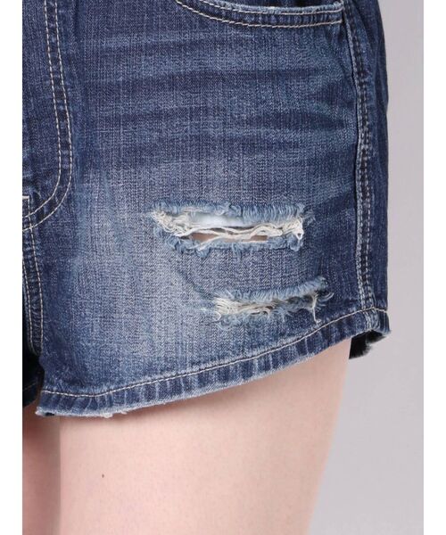 GYDA（ジェイダ）の「ウエスタンデニムオールインワン（つなぎ/オールインワン・レディース・ブルー/インディゴブルー・SMALL/MEDIUM）」の16枚目の写真