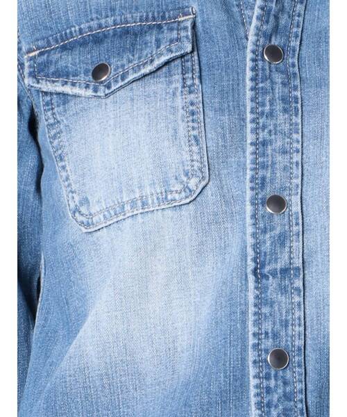 GYDA（ジェイダ）の「ウエスタンデニムオールインワン（つなぎ/オールインワン・レディース・ブルー/インディゴブルー・SMALL/MEDIUM）」の15枚目の写真