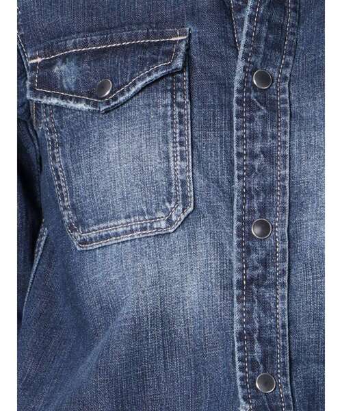 GYDA（ジェイダ）の「ウエスタンデニムオールインワン（つなぎ/オールインワン・レディース・ブルー/インディゴブルー・SMALL/MEDIUM）」の14枚目の写真
