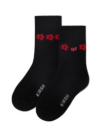 KIRSH | 【KOREA KIRSH オリジナルライン】『KIRSH/キルシー』CHERRY FLOWER SOCKS/韓国ブランド チェリー フラワー ソックス(ソックス/靴下)