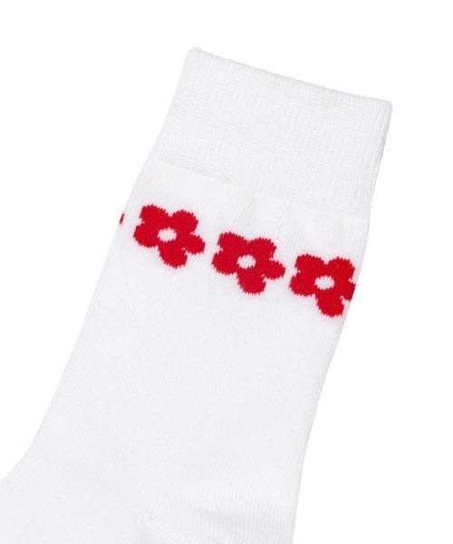 KIRSH(キルシー)の「【KOREA KIRSH オリジナルライン】『KIRSH/キルシー』CHERRY FLOWER SOCKS/チェリー フラワー ソックス(ソックス/靴下・レディース・ホワイト/ブラック・FREE)」の10枚目の写真