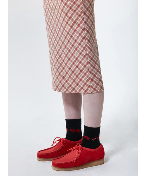 KIRSH(キルシー)の「【KOREA KIRSH オリジナルライン】『KIRSH/キルシー』CHERRY FLOWER SOCKS/チェリー フラワー ソックス(ソックス/靴下・レディース・ホワイト/ブラック・FREE)」の13枚目の写真