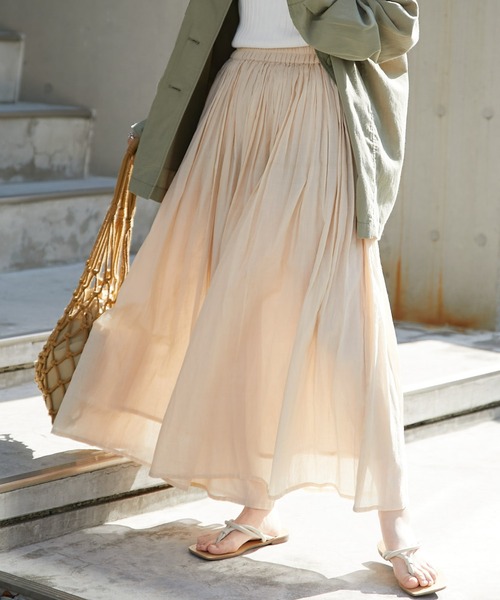 CIAOPANIC TYPY(チャオパニックティピー)の「indiaカラーボイルスカーチョ(その他パンツ・レディース・イエロー/チャコールグレー/バイオレット/ダークブラウン/ベージュ/モスグリーン・ONE SIZE)」の3枚目の写真