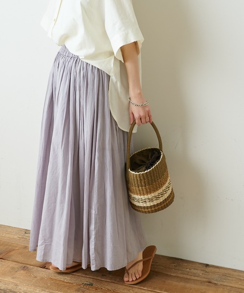 CIAOPANIC TYPY(チャオパニックティピー)の「indiaカラーボイルスカーチョ(その他パンツ・レディース・イエロー/チャコールグレー/バイオレット/ダークブラウン/ベージュ/モスグリーン・ONE SIZE)」の5枚目の写真