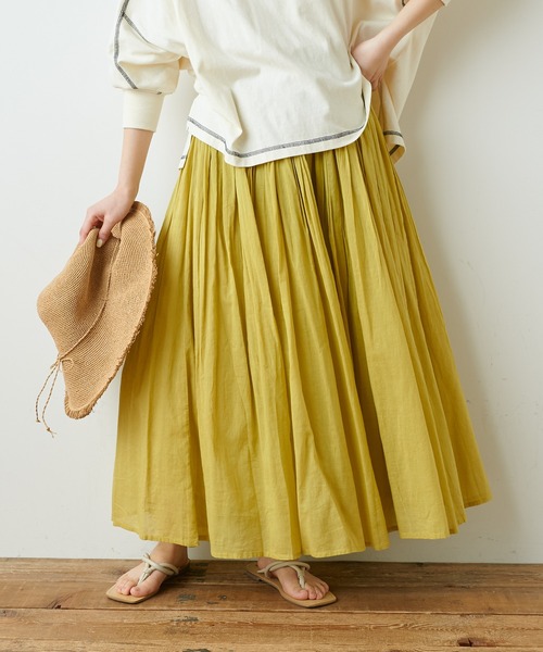 CIAOPANIC TYPY(チャオパニックティピー)の「indiaカラーボイルスカーチョ(その他パンツ・レディース・イエロー/チャコールグレー/バイオレット/ダークブラウン/ベージュ/モスグリーン・ONE SIZE)」の9枚目の写真