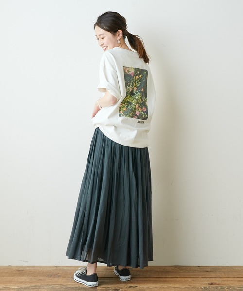 CIAOPANIC TYPY(チャオパニックティピー)の「indiaカラーボイルスカーチョ(その他パンツ・レディース・イエロー/チャコールグレー/バイオレット/ダークブラウン/ベージュ/モスグリーン・ONE SIZE)」の21枚目の写真