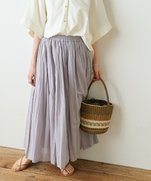 CIAOPANIC TYPY(チャオパニックティピー)の「indiaカラーボイルスカーチョ(その他パンツ・レディース・イエロー/チャコールグレー/バイオレット/ダークブラウン/ベージュ/モスグリーン・ONE SIZE)」の19枚目の写真