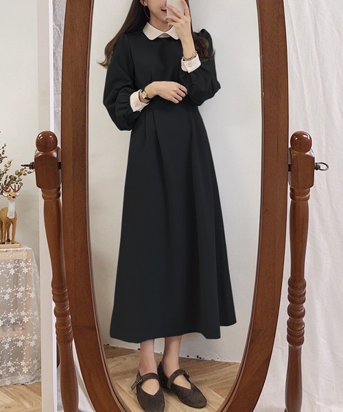 レトロ ガーリーワンピース レトロ ガーリーワンピース