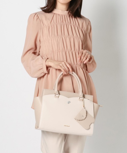 Misch バッグ Misch Masch ミッシュマッシュ のファッション トートバッグ バイカラージェルケースミドルトートバッグ トートバッグ