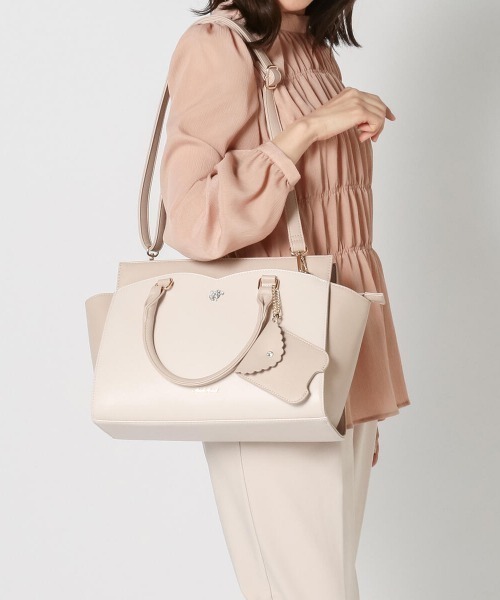 Misch バッグ Misch Masch ミッシュマッシュ のファッション トートバッグ バイカラージェルケースミドルトートバッグ トートバッグ